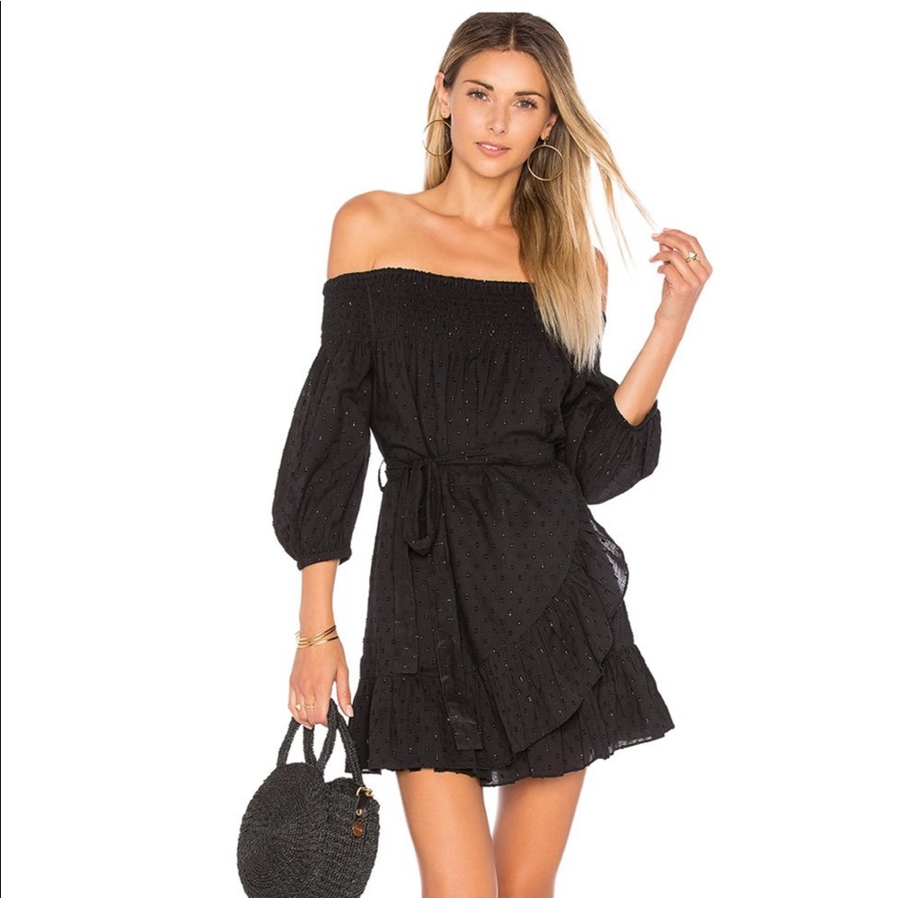 Revolve - tularosa maida ruffle dress